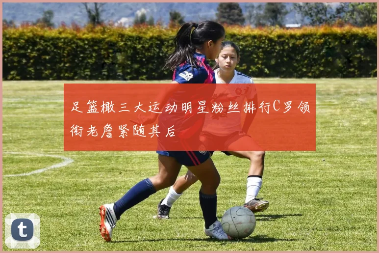 足篮橄三大运动明星粉丝排行C罗领衔老詹紧随其后
